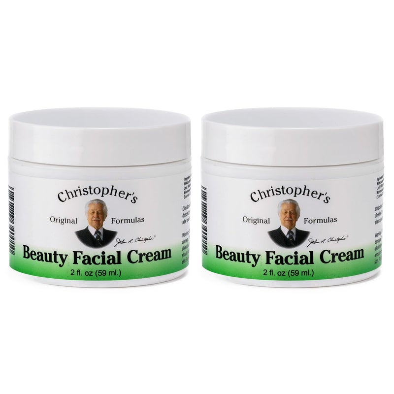 Christopher's Original Formulas Beauty Facial Cream, 2 oz (2 Pack) - Image 1